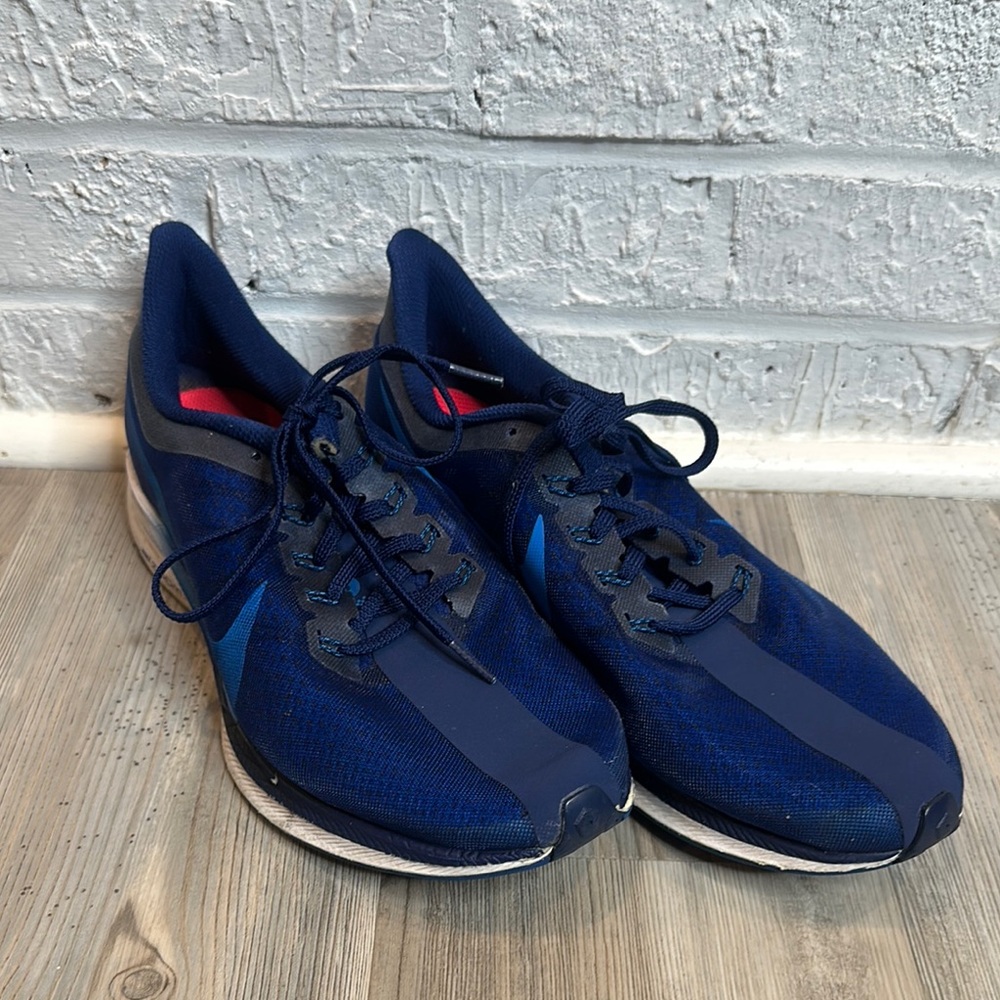 GUC Mens Zoom Pegasus Turbo 'Indigo Force' Men's Blue Athletic Shoes, 10